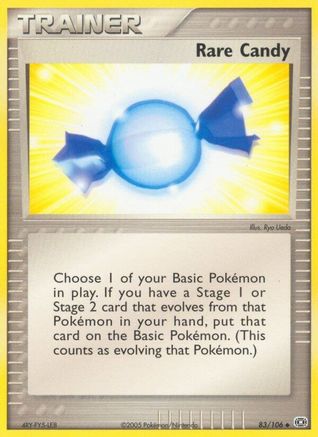 Rare Candy 83/106 - Emerald Reverse Holofoil - Poke-Collect