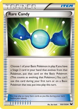 Rare Candy 100/108 - Dark Explorers Reverse Holofoil - Poke-Collect