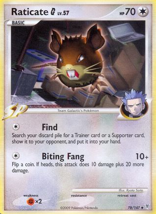 Raticate G 78/147 - Supreme Victors Reverse Holofoil - Poke-Collect