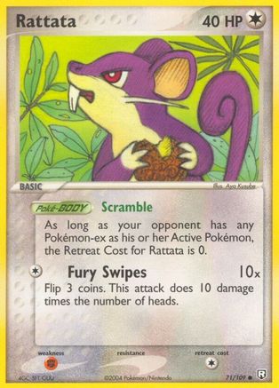 Rattata 71/109 - Team Rocket Returns Reverse Holofoil - Poke-Collect