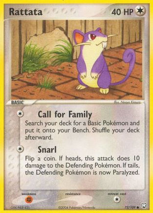 Rattata 72/109 - Team Rocket Returns Reverse Holofoil - Poke-Collect