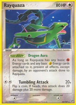 Rayquaza 22/107 - Deoxys Reverse Holofoil - Poke-Collect