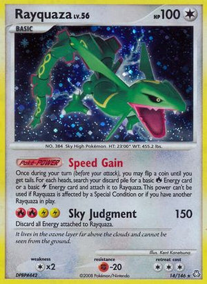 Rayquaza 14/146 - Legends Awakened Reverse Holofoil - Poke-Collect