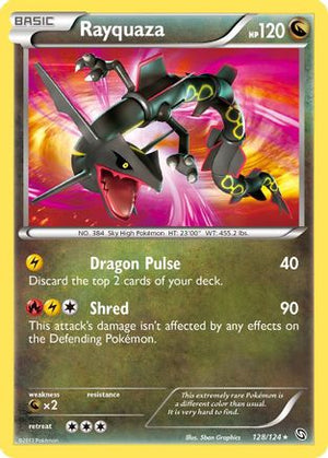 Rayquaza 128/124 - Dragons Exalted Holofoil - Poke-Collect