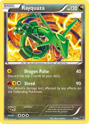 Rayquaza 11/20 - Dragon Vault Holofoil - Poke-Collect