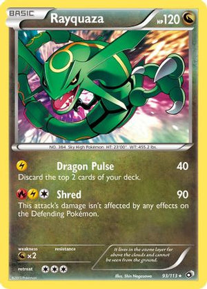 Rayquaza 93/113 - Legendary Treasures Reverse Holofoil - Poke-Collect