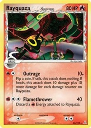 Rayquaza δ 26/110 - Holon Phantoms Reverse Holofoil - Poke-Collect