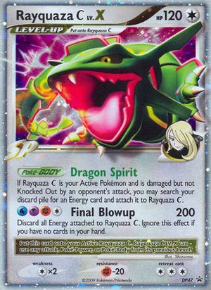 Rayquaza C LV.X DP47/56 - DP Black Star Promos Holofoil - Poke-Collect