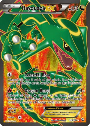 Rayquaza-EX 123/124 - Dragons Exalted Holofoil - Poke-Collect