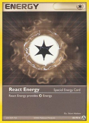 React Energy 82/92 - Legend Maker Reverse Holofoil - Poke-Collect