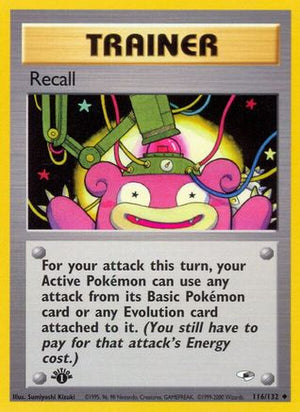 Recall 116/132 - Gym Heroes Unlimited - Poke-Collect
