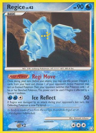 Regice 36/146 - Legends Awakened - Poke-Collect