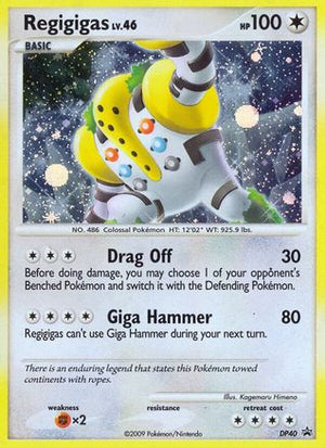 Regigigas DP40/56 - DP Black Star Promos Holofoil - Poke-Collect