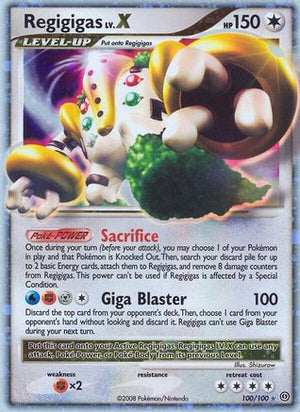 Regigigas LV.X 100/100 - Stormfront Holofoil - Poke-Collect