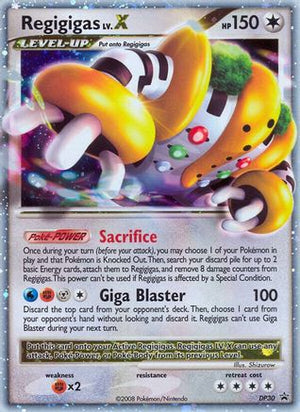 Regigigas LV.X DP30/56 - DP Black Star Promos Holofoil - Poke-Collect