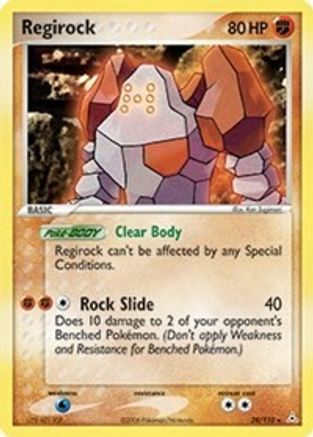 Regirock 28/110 - Holon Phantoms Reverse Holofoil - Poke-Collect