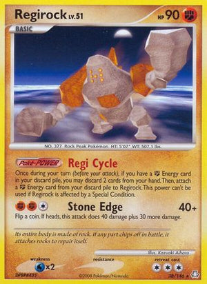 Regirock 38/146 - Legends Awakened Reverse Holofoil - Poke-Collect