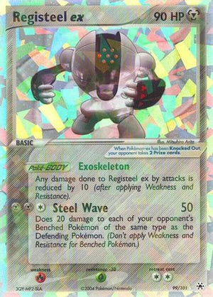 Registeel ex 99/101 - Hidden Legends Holofoil - Poke-Collect