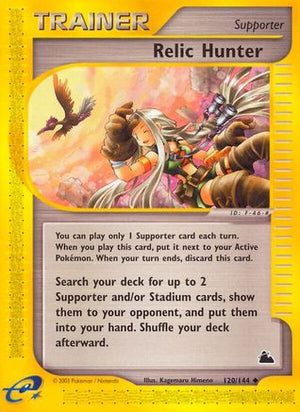 Relic Hunter 120/144 - Skyridge Reverse Holofoil