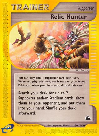 Relic Hunter 120/144 - Skyridge - Poke-Collect