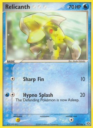 Relicanth 18/106 - Emerald Reverse Holofoil - Poke-Collect