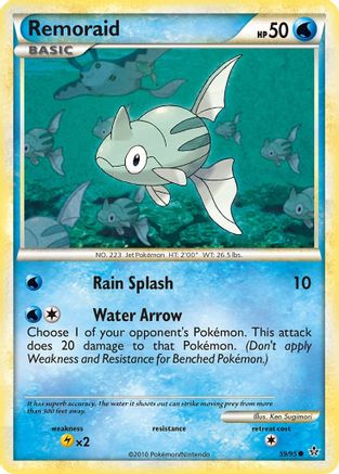 Remoraid 59/95 - Unleashed - Poke-Collect