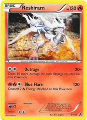 Reshiram BW23/101 - BW Black Star Promos Holofoil - Poke-Collect