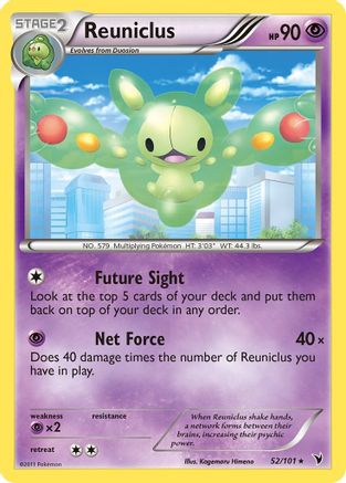Reuniclus 52/101 - Noble Victories - Poke-Collect