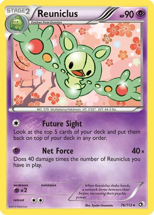 Reuniclus 76/113 - Legendary Treasures - Poke-Collect