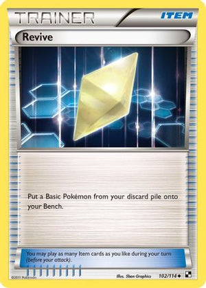 Revive 102/114 - Black & White Reverse Holofoil - Poke-Collect