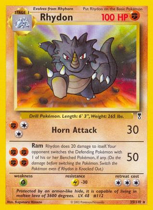 Rhydon 35/110 - Legendary Collection - Poke-Collect