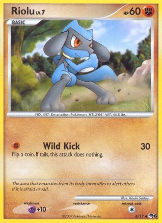 Riolu 8/17 - POP Series 6 - Poke-Collect