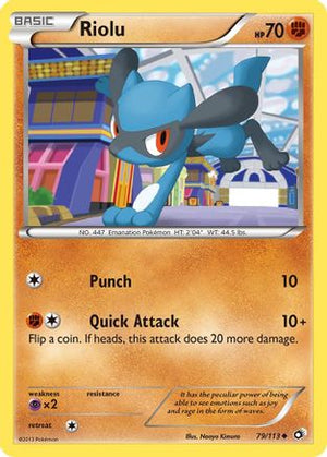 Riolu 79/113 - Legendary Treasures - Poke-Collect