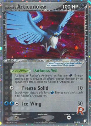Rocket's Articuno ex 96/109 - Team Rocket Returns Holofoil - Poke-Collect
