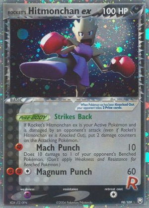 Rocket's Hitmonchan ex 98/109 - Team Rocket Returns Holofoil - Poke-Collect