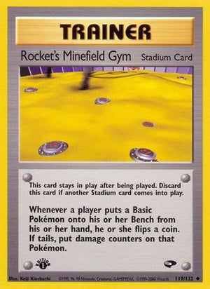 Rocket's Minefield Gym 119/132 - Gym Challenge Unlimited - Poke-Collect