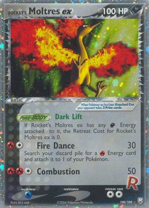 Rocket's Moltres ex 100/109 - Team Rocket Returns Holofoil - Poke-Collect