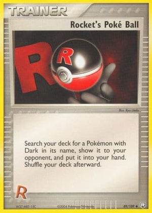 Rocket's Poké Ball 89/109 - Team Rocket Returns - Poke-Collect