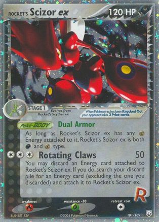 Rocket's Scizor ex 101/109 - Team Rocket Returns Holofoil - Poke-Collect