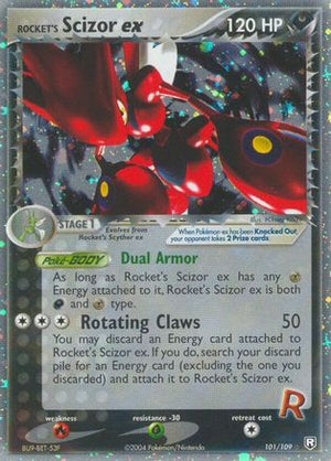 Rocket's Scizor ex 101/109 - Team Rocket Returns Holofoil - Poke-Collect