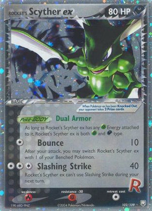 Rocket's Scyther ex 102/109 - Team Rocket Returns Holofoil - Poke-Collect