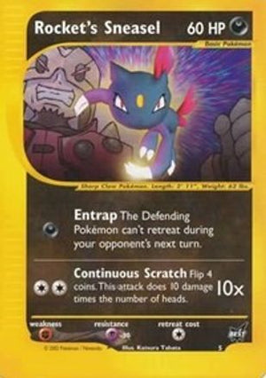 Rocket's Sneasel 5/9 - Best of Game - Poke-Collect