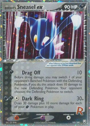 Rocket's Sneasel ex 103/109 - Team Rocket Returns Holofoil - Poke-Collect