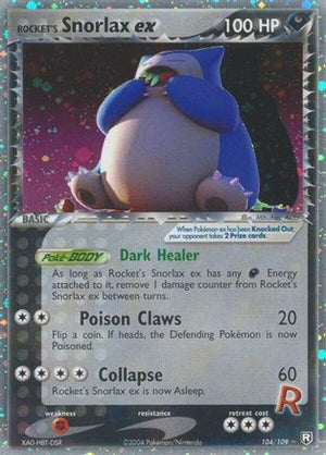 Rocket's Snorlax ex 104/109 - Team Rocket Returns Holofoil - Poke-Collect