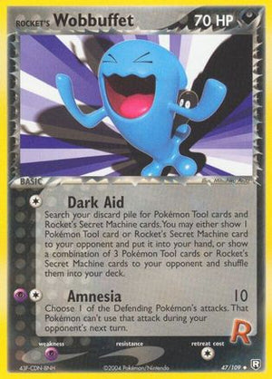 Rocket's Wobbuffet 47/109 - Team Rocket Returns Reverse Holofoil - Poke-Collect