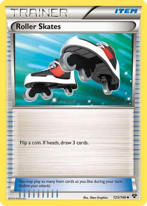 Roller Skates 125/146 - XY Reverse Holofoil