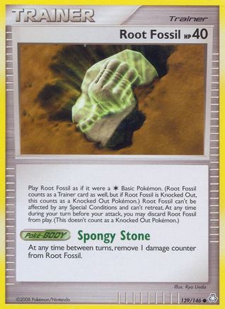 Root Fossil 139/146 - Legends Awakened Reverse Holofoil - Poke-Collect