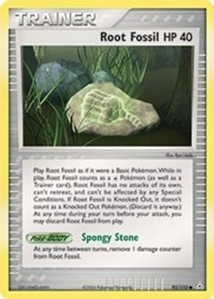 Root Fossil 93/110 - Holon Phantoms - Poke-Collect