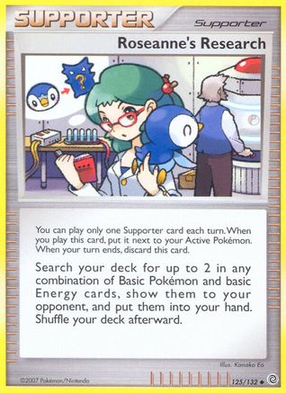 Roseanne's Research 125/132 - Secret Wonders Reverse Holofoil - Poke-Collect