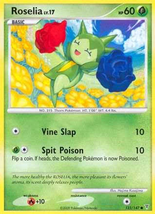 Roselia 123/147 - Supreme Victors Reverse Holofoil - Poke-Collect